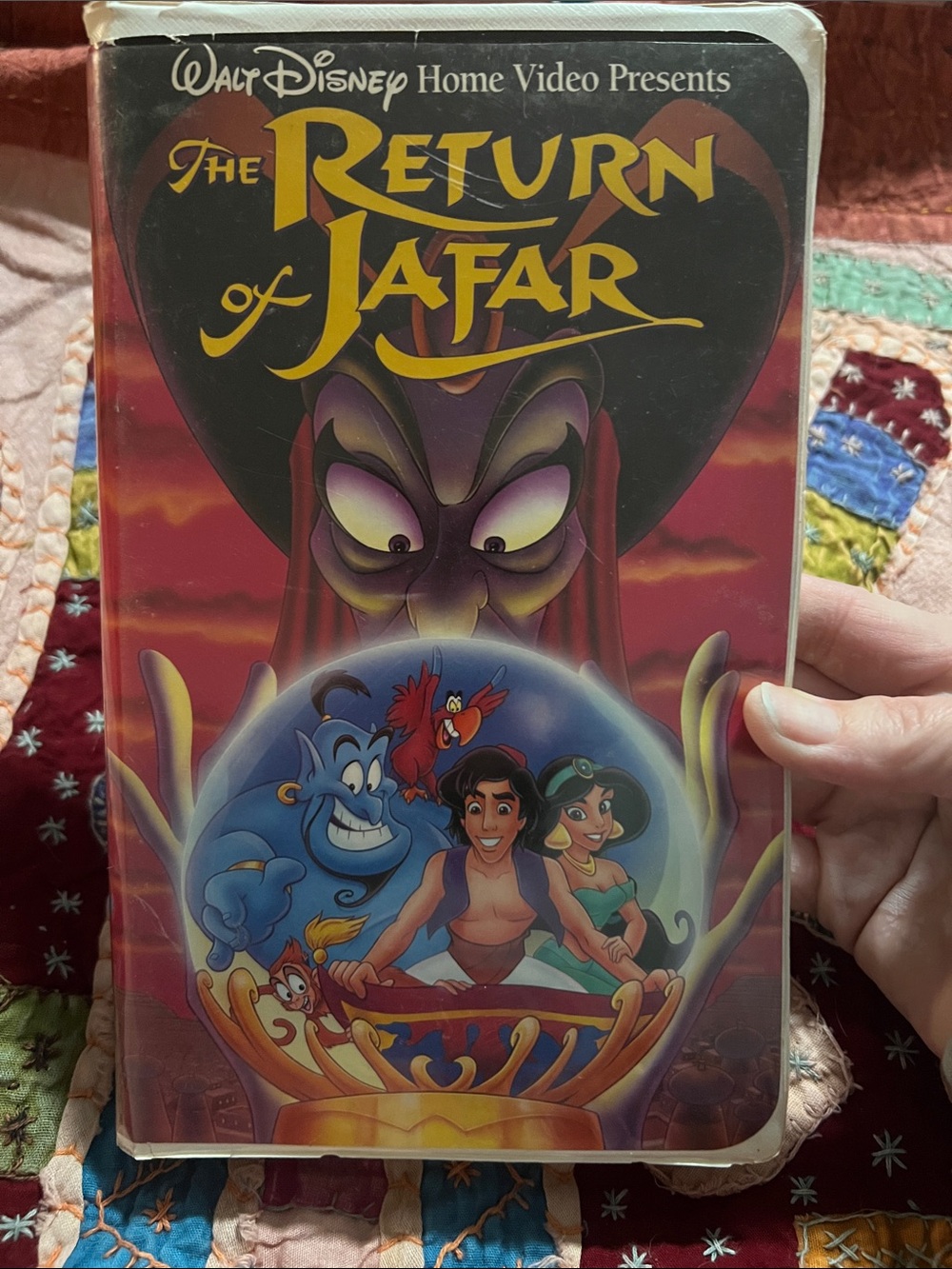 Disney Aladdin The Return of Jafar VHS 2237 VINTAGE classic movie